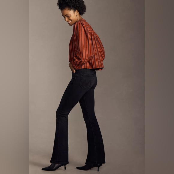 MOTHER The Weekender High-Rise Flare Jeans Size 31 NWT - Picture 3 of 15